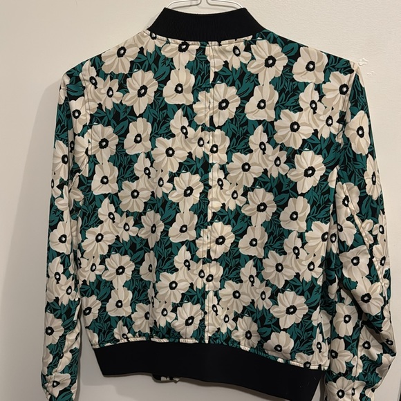 Who What Wear Floral Bomber Jacket, size M - Picture 3 of 5